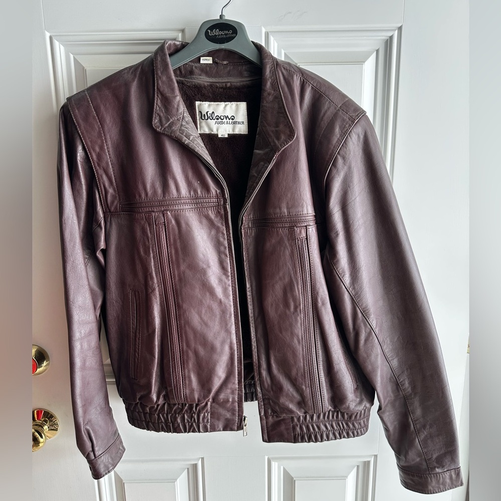 Vintage Men's Leather Jacket